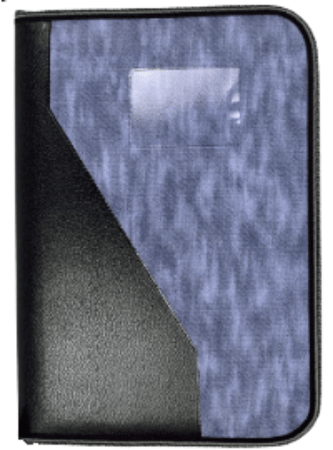 Regular Navy Blue Document Folder